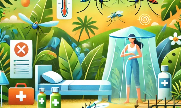 Mosquito season in Africa