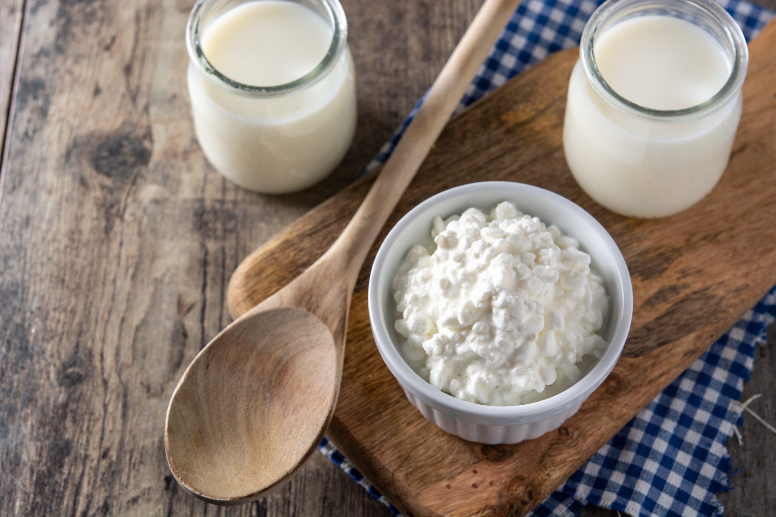 Kefir, probiotics and other fortified functional foods