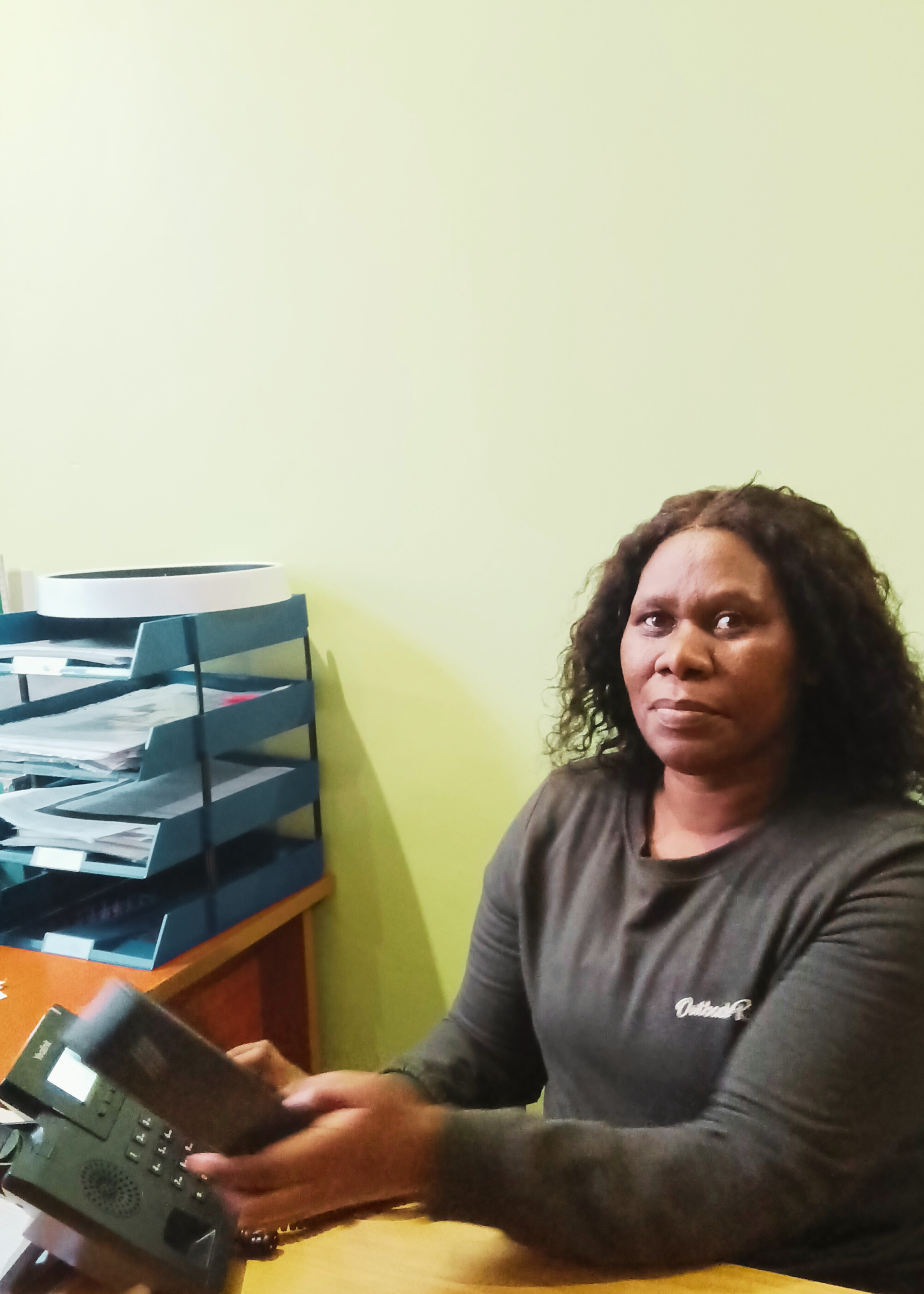 HIV counsellor Louisa Ben